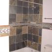 Tiling in the main bathroom